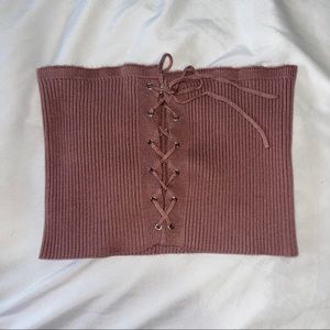 Tube top size L tie up